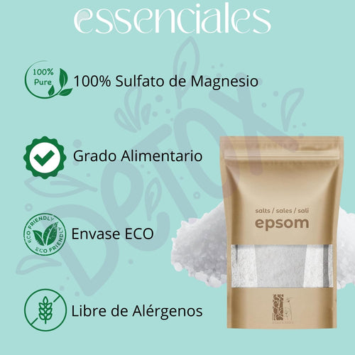Avkopplande Epsom Badsalt