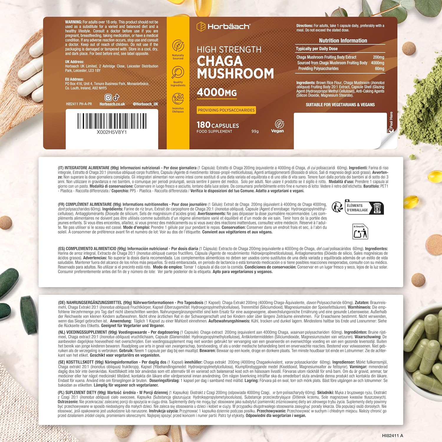 Chaga Wellness Capsules